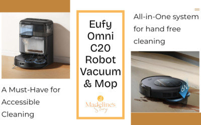 Eufy Omni C20 Robot Vacuum & Mop — A Must-Have for Accessible Cleaning